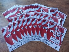 50 x 1946 Victory Cup Semi Final - Celtic vs Rangers A4 Reproduction Programmes