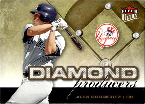 2006 Ultra #DP8 Alex Rodriguez Diamond Producers