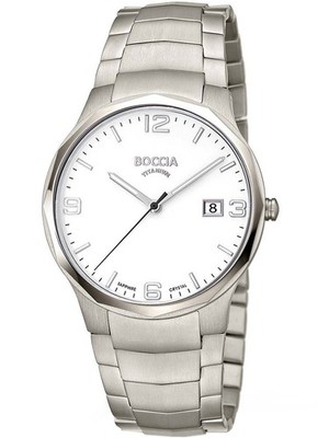 Boccia 3656-01 Men's Watch Titanium Mens Watch 39mm 5ATM