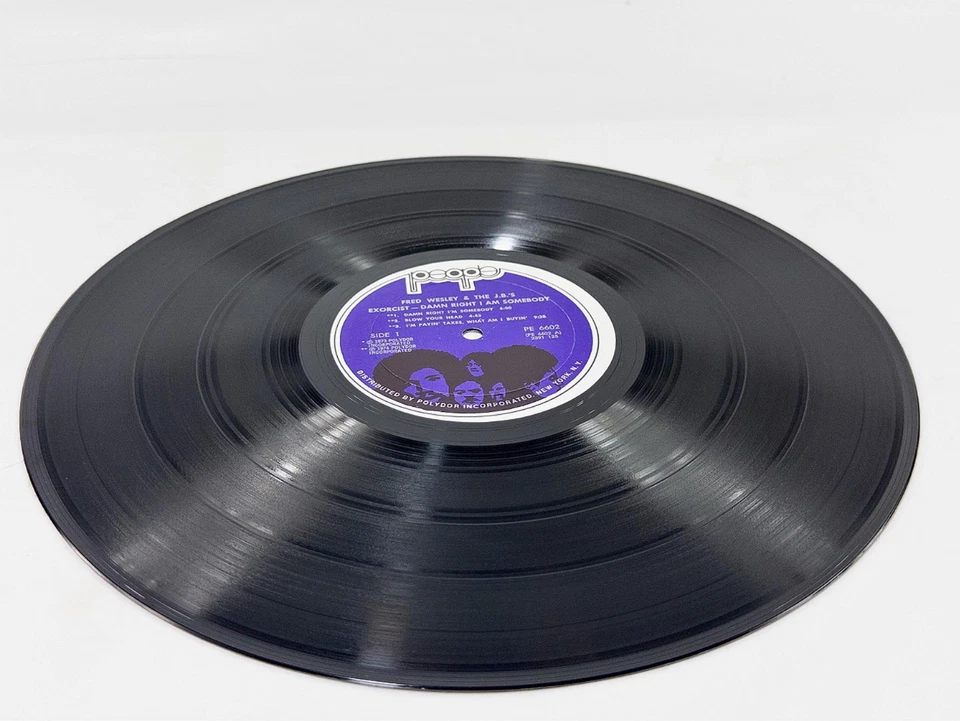 Fred Wesley And The J.B.'S Damn Right I Am Somebody Vinyl LP 6602 1st 1974 VG+ - Image 3 of 4