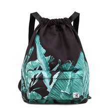 Waterproof Drawstring Bag Larger Capacity Gym Sackpack for Men Women - Ideal
