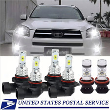 For Toyota Rav4 2006 2007 2008 2009-2012 Led Headlight High Lowfog Light Bulbs For Toyota Rav4 2006 2007 2008 2009-2012 Led Headlight High Lowfog Light Bulbs
