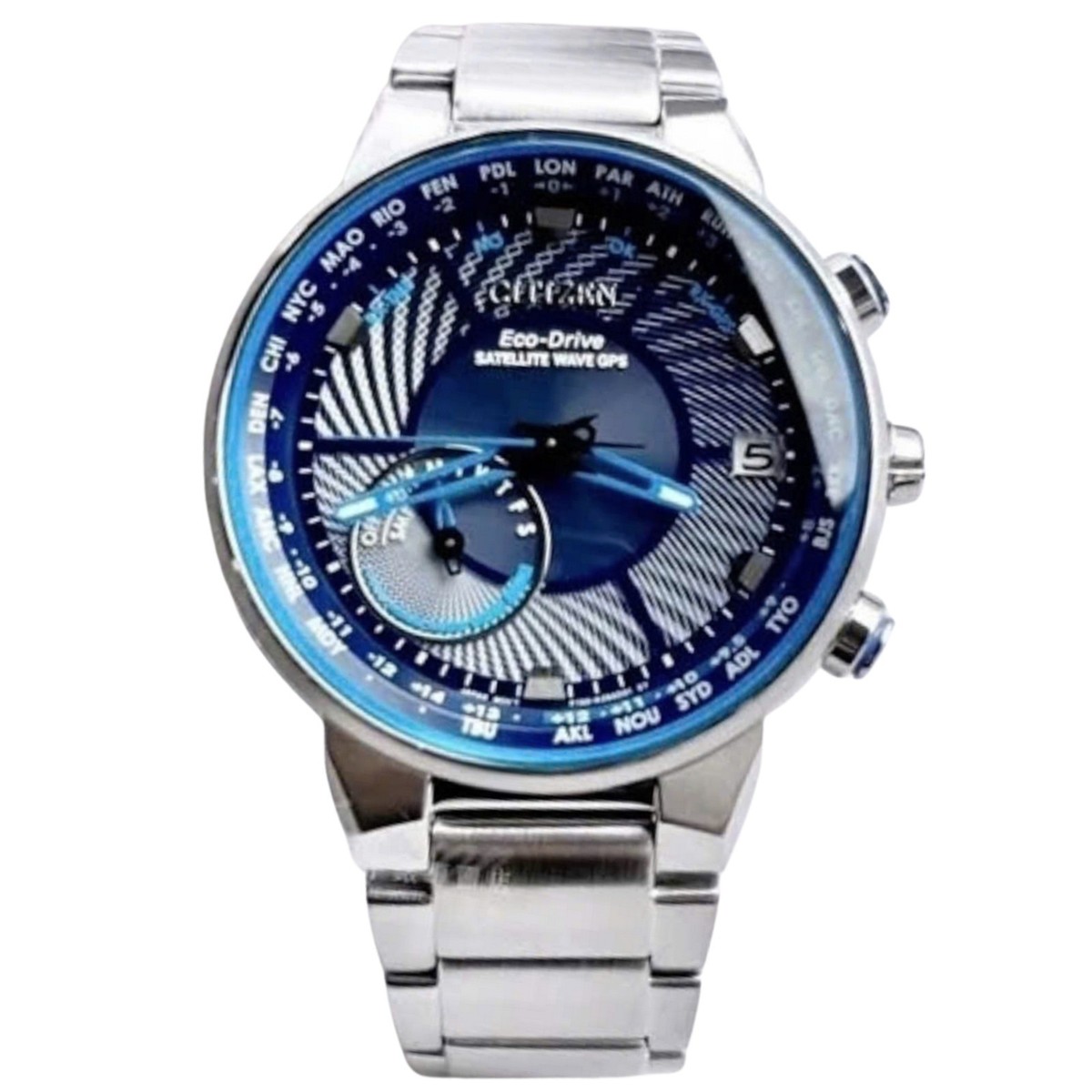 Citizen CC3030-53L Satellite Wave Freedom Eco-Drive Blue Dial