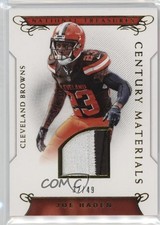 2016 Panini National Treasures Century Materials Prime /49 Joe Haden #50 07wh