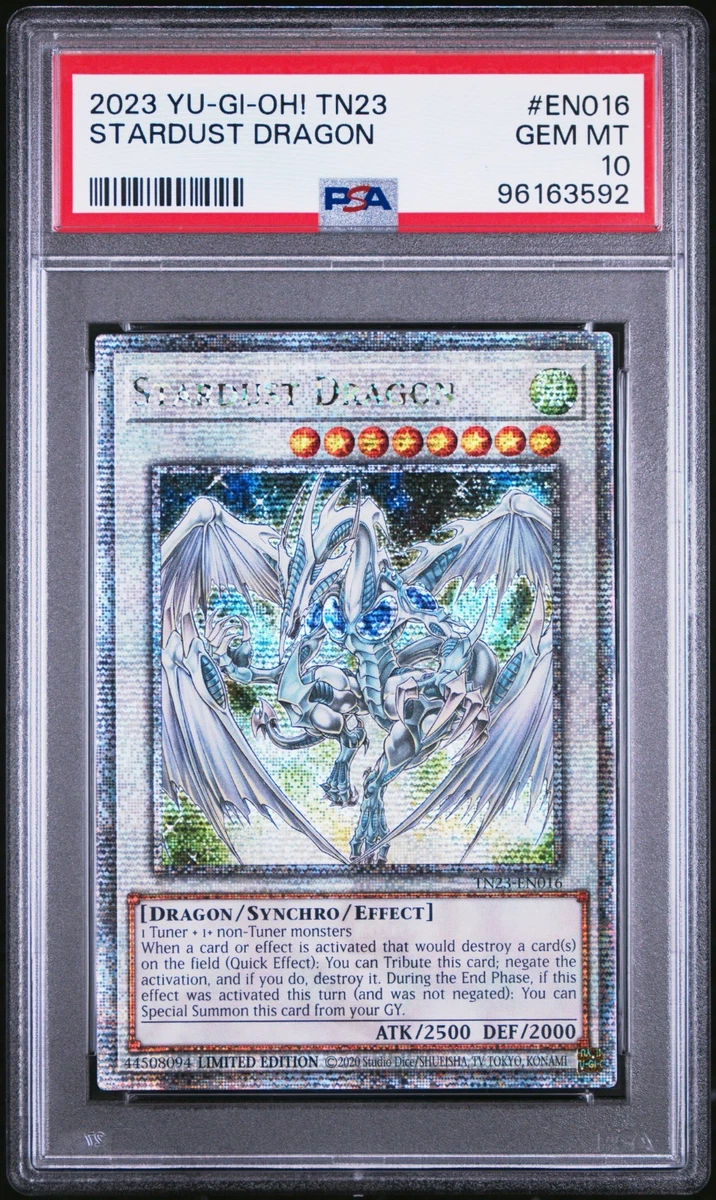 Stardust Dragon Yu-Gi-Oh! TCG Professional Sports Authenticator