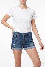 Old Navy Mid-Rise Cuffed Boyfriend Jean Shorts  3-inch inseam
