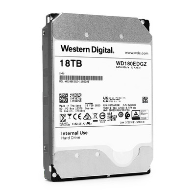 Western Digital 18TB WD180EDGZ 11B2DA0 7.2K RPM SATA 6Gb/s 512e