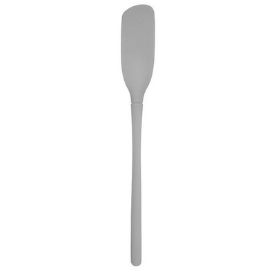 Tovolo Flex-Core All Silicone Long-Handle Blender Spatula Mixing Tool Gray