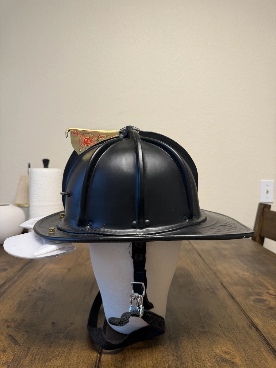 Leather Fire Helmet for sale | eBay
