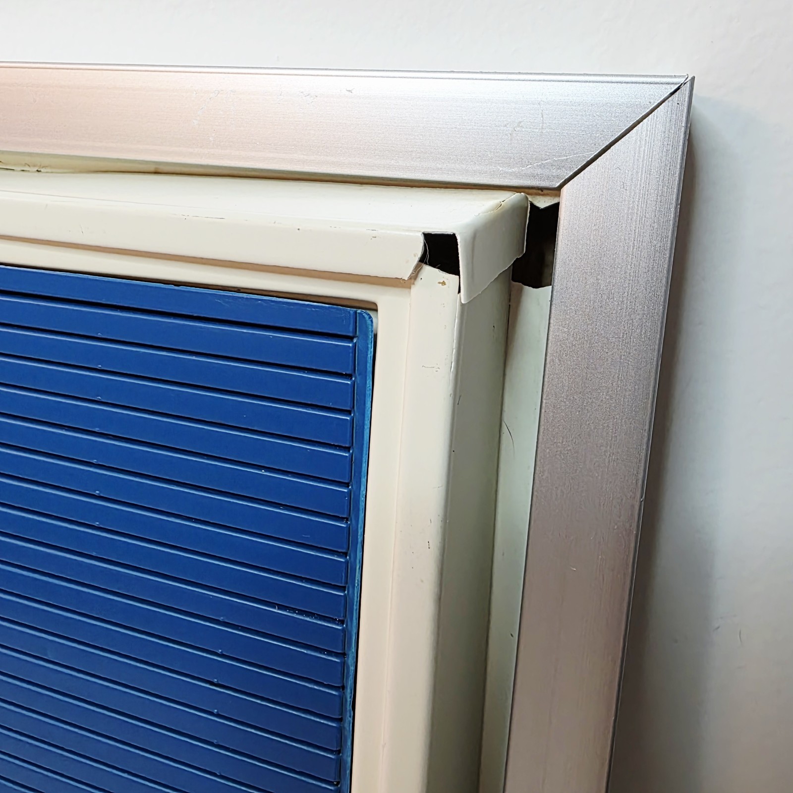 Vtg 90's Royal Crown Cola RC Aluminum Frame Menu Advertising Board Sign