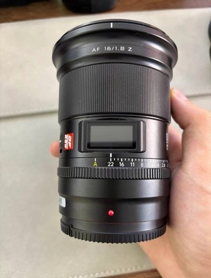 Used Viltrox AF 16mm F1.8 Full Frame Lens for Nikon Z Mount