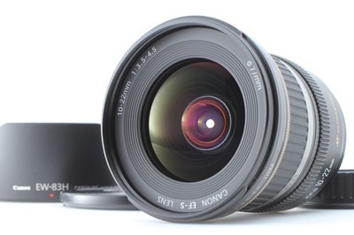[NearMINT w/Hood] Canon EF-S 10-22mm f/3.5-4.5 USM Wide Angle Lens Japan #C4141