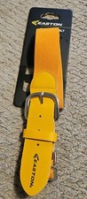 Easton Baseball Belt Youth Size Large Yellow