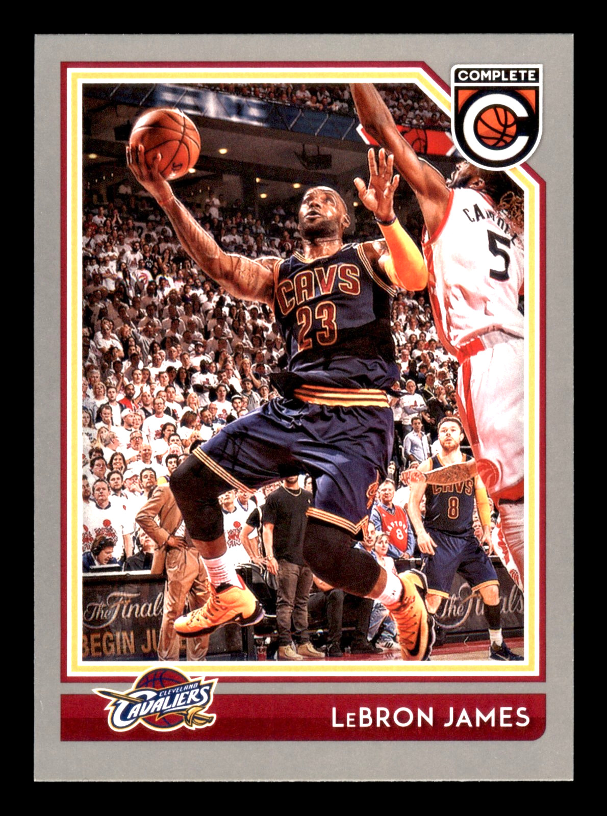2016-17 Panini Complete #46 Silver Parallel - LeBron James HOF MVP LAKERS