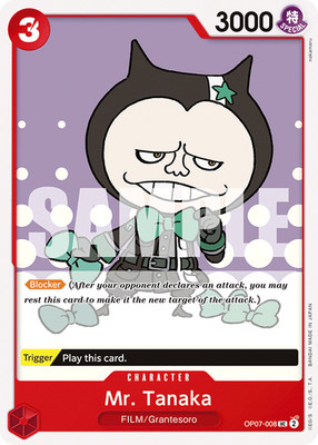 Mr. Tanaka OP07-008 500 Years in the Future Regular (UC) 