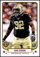 2013 Topps Magic #62 John Jenkins - Rookie RC FREE SHIPPING!