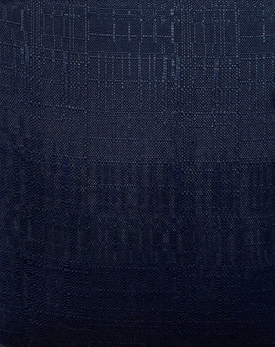 allen + roth Janston 84"Navy Blue Light Filtering Grommet Single Curtain Panel - Picture 7 of 9