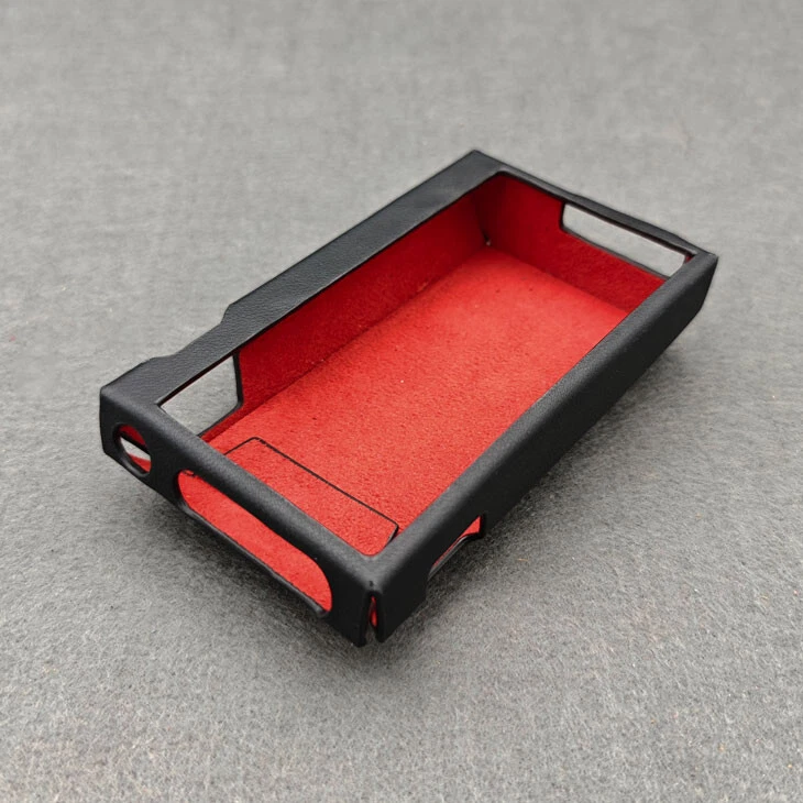 Funda de cuero genuino A6 hecha a medida para iriver Astell&Kern KANN Alpha Foto 3 de 4