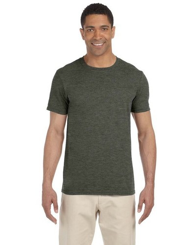 Pack Of 5 GD207 Gildan G640 Mens Short Sleeve Softstyle Cotton Ringspun T-Shirt - Picture 19 of 38