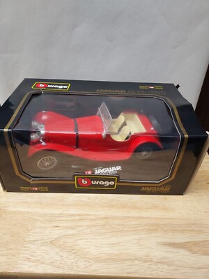 burago 1/18 Diamonds JAGUAR SS100 (1937). in RED. cod.3006.