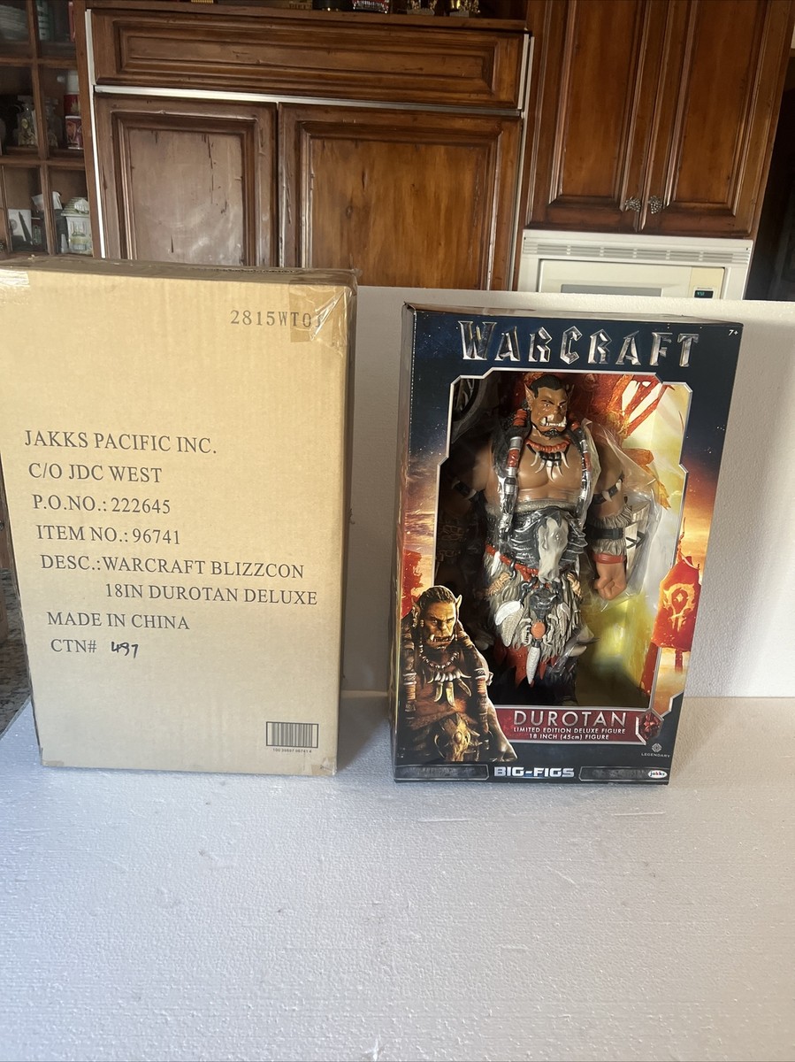 WOW The Dlo2 門徒 US 6.5 WARCRAFT DUROTAN Limited Edition Deluxe Figure 18 inch-45cm Huge