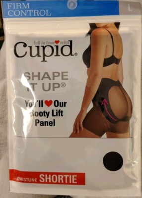 Cupid Shape It Up Shapewear Underwear Women's Lg Firm Control Waistline Shortie