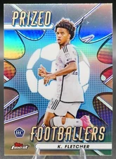 23 Topps Finest MLS Prized Footballers #PF-2 Kristian Fletcher - D.C. United