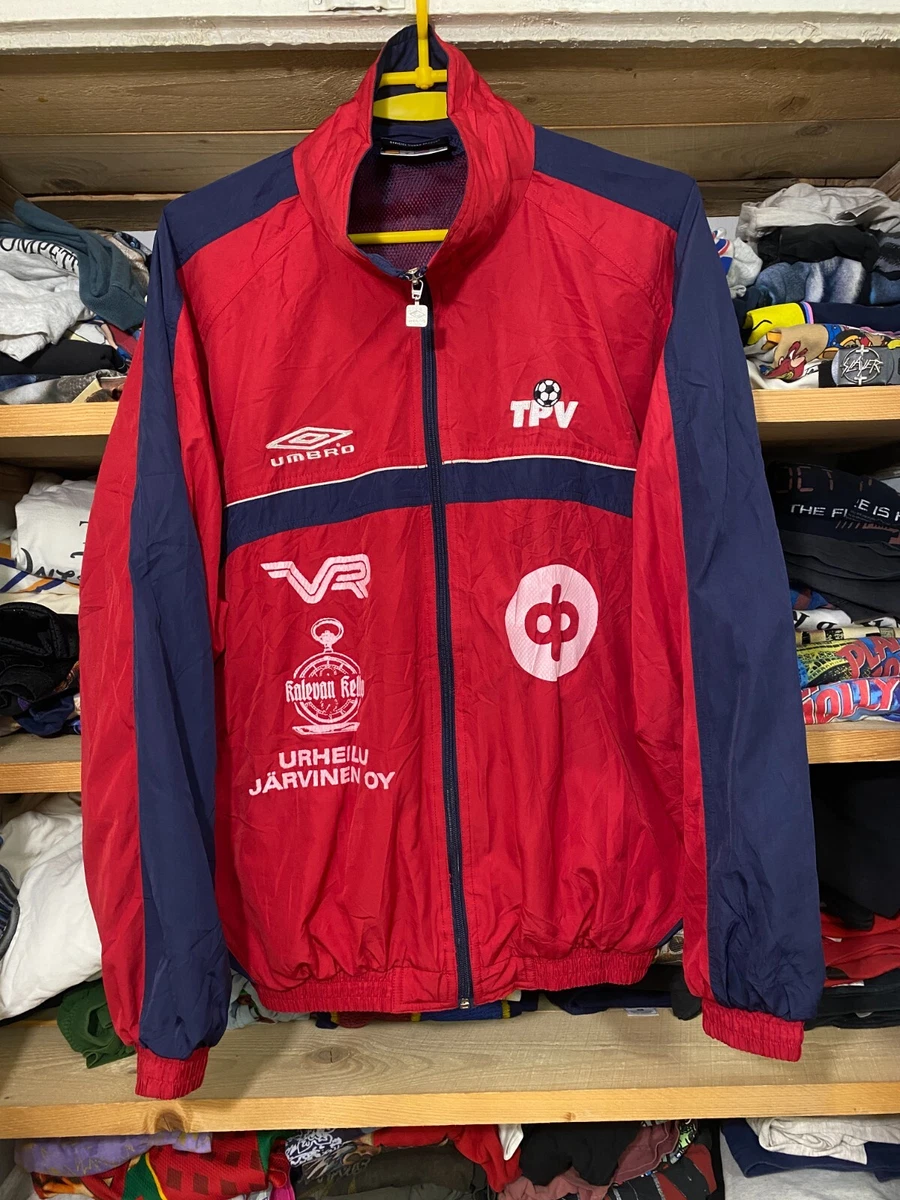 vintage zip light jacket Umbro 90s soccer TPV eBay