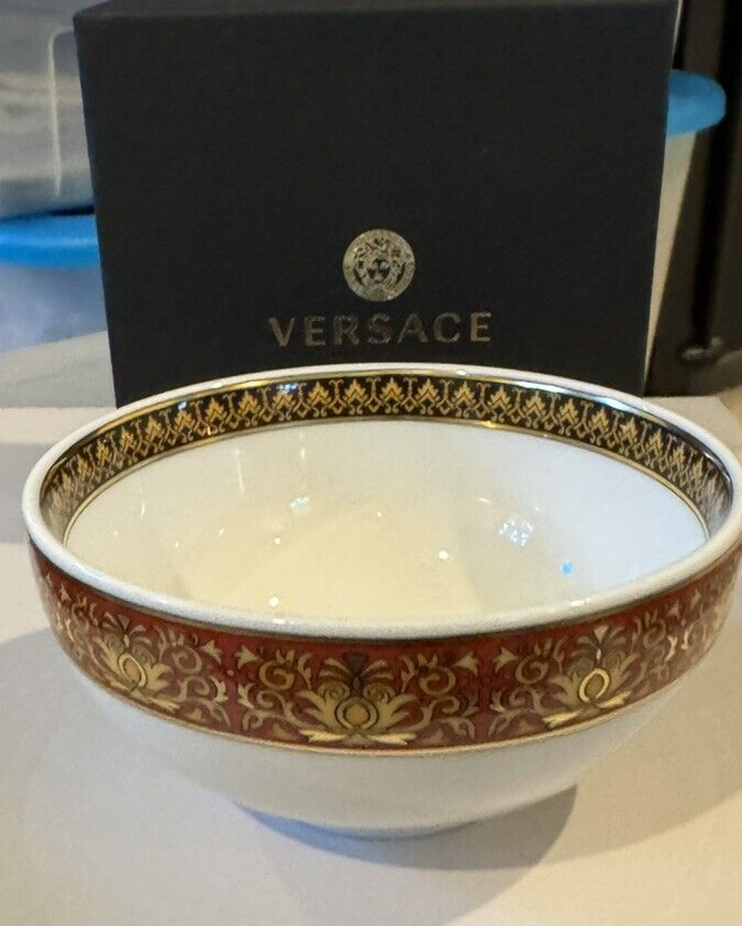 Versace by Rosenthal Asia Medusa Rice Bowl 2.25