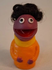 Vintage Sesame Street Roosevelt Franklin Finger Puppet - Muppets Inc. Nice