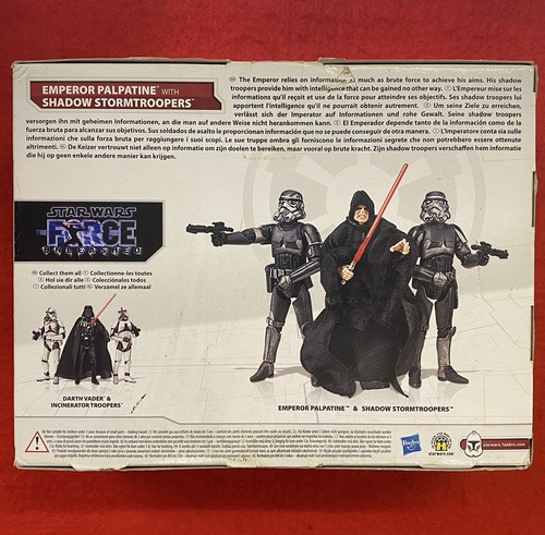Star Wars Legacy Commemorative Collection Emperor Palpatine Shadow Figures BNIB - Picture 2 of 4
