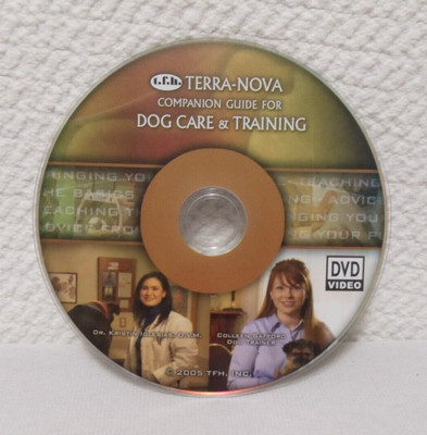Terra Nova Companion Guide for Dog Care & Training Colleen Safford 2005 DVD