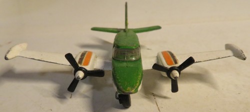 Vintage Green Matchbox 1974 Lesney Prod. & Co. S.B.8 Cessna 402 Made In England - Picture 3 of 17