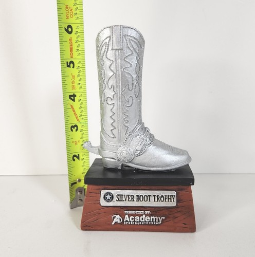 Houston Astros Lone Star Series Bota de Plata Trofeo Réplica 50 Aniversario 2015 - Imagen 12 de 20