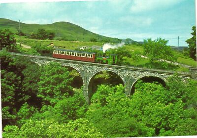 Vintage Postcard 4x6- A Train on Snowdon Mountain Railway, Llanb UnPost 1960-80s