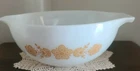 Pyrex ~ 443 ~ 2.5 Quart ~ Nesting Mixing Bowl ~ Butterfly ~ Gold ~ Cinderella