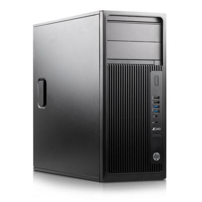 HP Z240 Tower Workstation i7 6700 3.4GHz 8GB 256GB SSD Win 10 Pro A-WARE