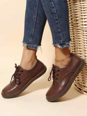 Mocassini Da Donna Eleganti Neri Con Maxi Suola Lora Ferres - Foto 8