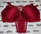 NEW Victoria's Secret Very Sexy Push-Up Bra Red 38DD & Brazilian Set XL VS — photo 1