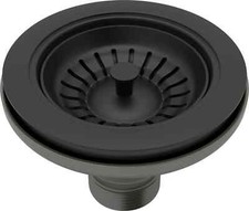 Rohl 735BK Manual Strainer Basket for Sink W/O Remote Pop-Up BLACK New in Box 