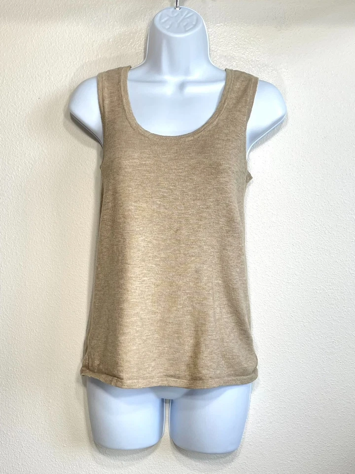 Nuevo con etiquetas Suéter Tejido Estado del Día XS 100180150MS Cacahuete Tostado Foto 2 de 4