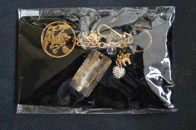 Neca The Twilight Saga New Moon 18K Gold Plated Bag Clip A Charm Dangler Keyring
