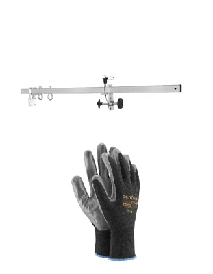 STURZSTOP Ankerstange / Türtraverse 60 - 125cm Absturzsicherung Fallschutz KRATOS