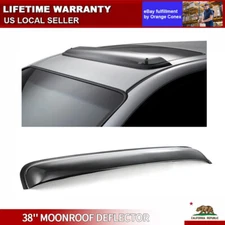 38" Top Window Visor Moonroof Deflector Sun Roof Shade Rain Guard Vent for Honda