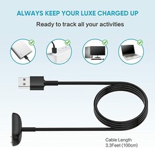 3.3ft USB Charging Dock Cable Magnetic Charger For Fitbit Charge 5/charge 6/Luxe