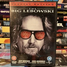 The Big Lebowski 1998 DVD PAL Region 2 4 5 Jeff Bridges John Goodman Cult Comedy