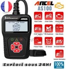 Outil Diagnostic Voiture OBD2 Universel Lecteur de Code Scanner Support Francais