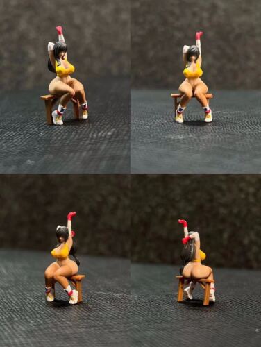 miniatur 1/64 figure HOT Japan Anime lovely sex Girl fit 1:64 car in stock - Picture 22 of 32
