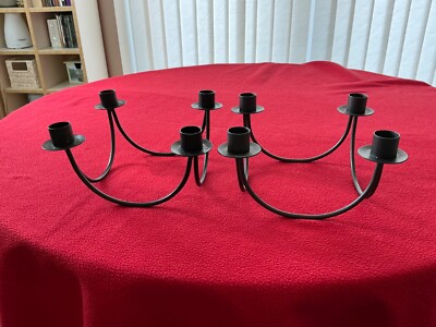 Tischkerzenständer, 2. Kann für vier oder acht Kerzen verwendet werden.