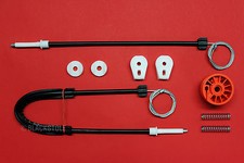 Pour PEUGEOT 307 CC TYP 3B Kit De Réparation De Lève-Vitre Arrière Gauche